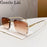 Gafas de sol de moda cuadradas sin montura estilo punk para hombre 2025 de marca de lujo con borde cortado sin marco gafas de sol para hombre con cabeza de leopardo