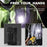 2/1Pcs Portable Flashlight Super Bright MINI USB Rechargeable LED Tail MagnetTorch with COB Emergency Light for Camping Hiking