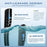 Adults Full Face Snorkel Mask Double Breathing Tube 180° Wide-Eye Panoramic Vision Advanced Anti-Fog Swim Leak-Proof Adventures
