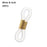 50PCS Rubber Anti-Slip Eyeglass Chain Ends Retainer Adjustable Rubber Eyeglass Strap Spectacle End Connectors Glasses Ring