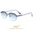 HBK New Retro Small Frame Sunglasses Men Polygonal Lenses Sun Glasses Women Activities Travel Party Eyewear Women Summer Style