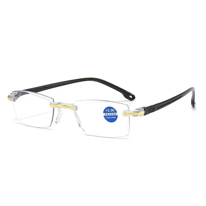 Gafas de Lectura Retro Viewring 2026 para Hombres y Mujeres Antiazules para Presbicia Sin Montura Recortadas de +1.0 a +4.0