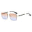 New Men's Trimmed Square Sunglasses 2022 Fashion Cover Men And Women Trend Sunglasses European And American Star Glasses