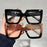 2 Paires de Lunettes de Lecture Carrées Surdimensionnées, Anti-Lumière Bleue, +1.00 à +4.00