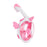 Kids Unicorn Snorkel Mask Full Dry Anti Fog Waterproof With Advanced Respiratory System Diving Swim Equipment For Children