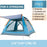 Goture 4/6 Person Automatic Camping Tents Outdoor Waterproof Large Space Quick Open Tent