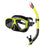 JSJM Professional Anti-Fog Swimming & Scuba Diving Mask with UV Protection, Silicone Snorkeling Goggles & Tube Set for Adults