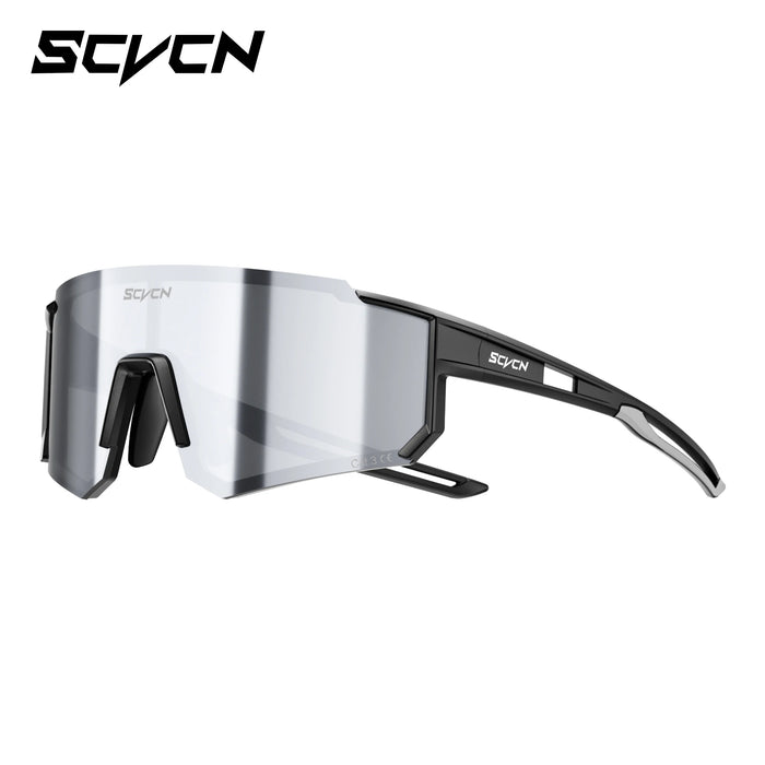 SCVCN Hot Outdoor Photochromic Sunglasses Sports Bike Cycling Glasses Man Women MTB Driving Bicycle Hiking Eyewear UV400 Goggles