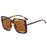 New Oversized Square Sunglasses Women Hollowed-out Boundless Vintage Designer Sun Glasses Shades UV400 Men Luxury Male Female
