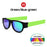 VIVIBEE Novelty Mirror Men Polarized Folding Sunglasses New Arrival Slap Sport Foldable Wristband Shades 2026 Trend Product
