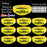 20-200 piezas Pulseras LED personalizables para bodas Pulsera de control de música y sonido Pulsera luminosa ajustable para bodas, cumpleaños, conciertos