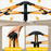 Outdoor Automatic Quick-opening Tent Rainproof Sunshine-proof Tent Fishing Beach Sunshine Shelter Two Doors and Two windows