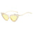 Ins Nouvelles Lunettes de soleil de luxe à double faisceau œil de chat pour femmes Y2K, design de fleur en diamant, tendance, décontractées, pour hommes, Gafas De Sol UV400