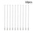 5-20pc Llavero de alambre Cuerda Mosquetón Equipo de camping Cable de acero inoxidable Bucle Tornillo Anillo de bloqueo Llavero Hebilla캠핑용품 땡처리