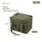 Sac de Rangement Tactique 30-42L Glacière Pliable Étanches pour Pique-nique Vaisselle Équipement de Terrain Organisateur d'Équipement de Plein Air
