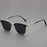 Lunettes de soleil carrées vintage en métal pour hommes et femmes, lunettes de protection UV400 tendance rétro unisexe