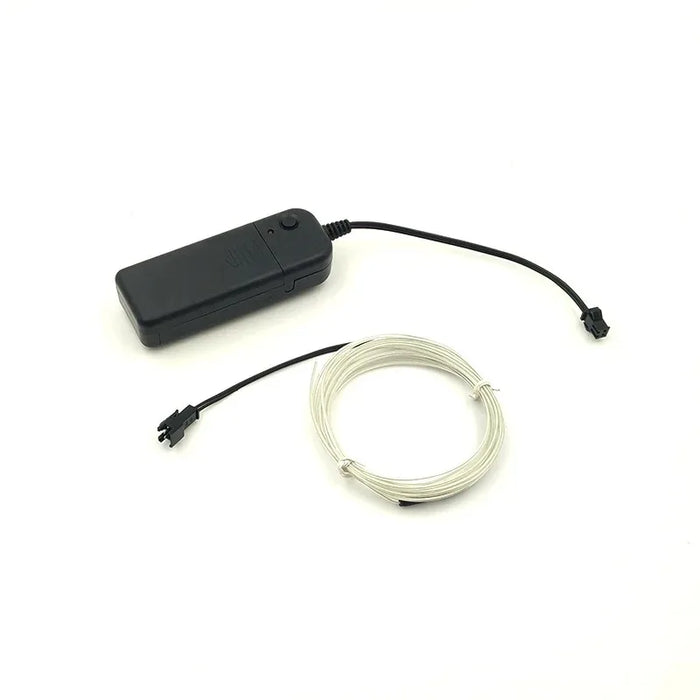 Câble Néon EL Lumineux LED Décoration Noël Fête Danse Déguisements Vêtements Lumineux Voiture Lumière Décoration Vêtements Soirée Rave 1m/3m/5m
