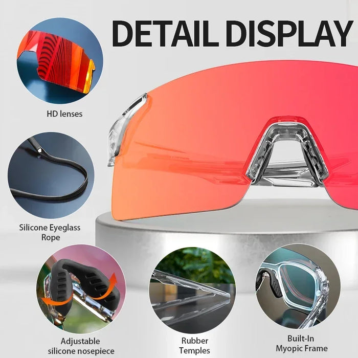 SCVCN New Photochromic Sunglasses Man MTB Climbing Glasses Outdoor Sports Bike Cycling Glasses Women Driving Bicycle Goggles