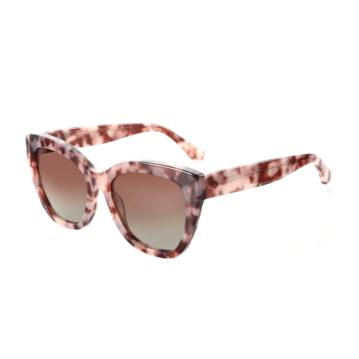 ZENOTTIC Gafas de sol polarizadas de mariposa, de moda, marco grueso para mujer, gafas de sol de acetato para conducir, protección UV400