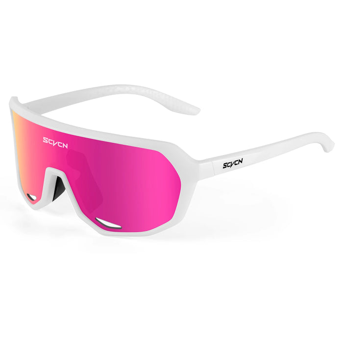 SCVCN Men Cycling Glasses Photochromic Sunglasses for Mountain Bike Road Bicycle Eyewear Pock Cycle Goggles UV400 Polarized MTB