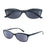 Reading Sunglasses For Women Men Square Classic Frame for Outdoors Use Sun Glasses Readers Eyeglasses with Diopter Spring Hinge