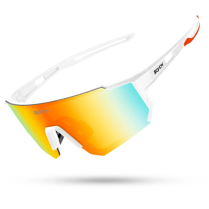 SCVCN Fashion Outdoor Cycling Sunglasses Men MTB Bike Glasses Sports Hiking Mountain Women Bicycle Cycling UV400 Goggles