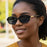 Retro Small Oval Sunglasses Women Men Rivets Shades Fashion Eyewear Luxury Sun Glasses UV400 Brand Oculus Female Gafas