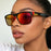 Gafas de Pesca Lentes de Sol Cuadradas Polarizadas para Pesca Deportes Conducción Sombras de Pesca Gafas de Exterior para Ciclismo Viajes Uso Diario