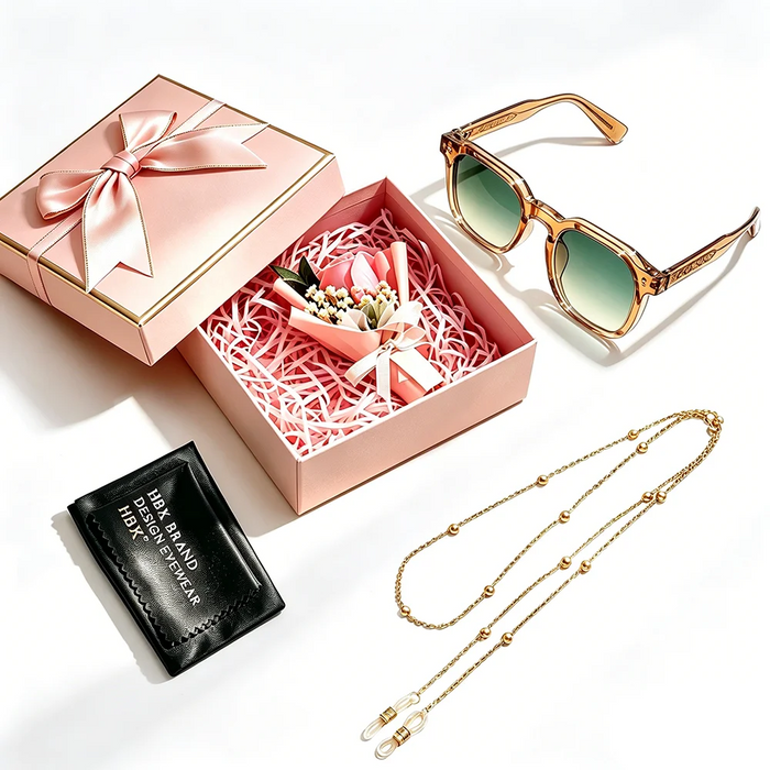 HBK New Square Vintage Sunglasses Men Square Fashion Punk Sun Glasses for Women Outdoor Travel Driving Beach Eyewear UV400