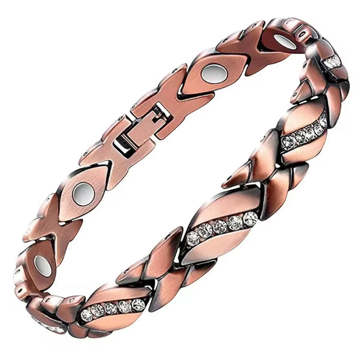 Lucky  Magnetic Therapy Bracelet for Women; Adjustable Copper Bracelet; Give Recent Jewelry Gifts To Lovers, Mothers And Sisters