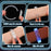 24 bracelets lumineux à LED clignotants pour poignet, bracelets phosphorescents pour fêtes, mariages et carnavals