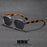 HBK Fashion Retro Men Sunglasses Classic Square Frame  Design Sun Glasses Women Outdoor Travel Party Business Festival Gift