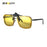 Polarized Clip-On Glasses Yellow Lenses For Night Vision Red Lenses Better Sleep Orange Gaming Glasses Blue Light Blocking