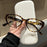 Retro Myopia Glasses Anti-blue Light Cat Eye Flat Mirror HD Nearsighted Eyeglasses Unisex Diopter 0 -0.5 -1.0 -1.5 -2.0 To -4.0