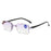 1PC New Diamond-cut Bifocal Progressive Reading Glasses Ultralight Rimless Men Blue Light Blocking Multifocal Eyewear +0~+4.0