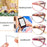Cat's Eye Women's Anti-Blue Light Reading Glasses,, Floral Pattern Fashion Lightweight Frame, Diopter +0 ~ +4.5