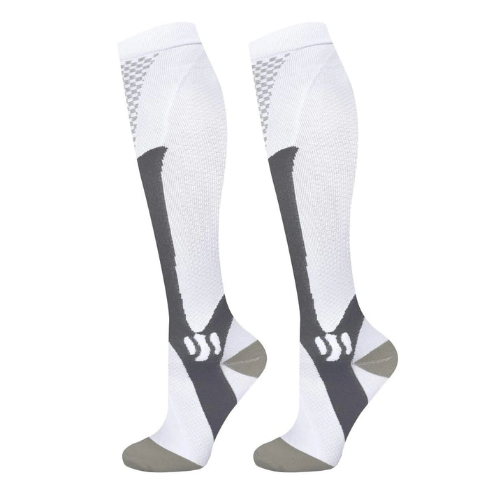 6Pairs Compression Socks 20-30mmHg High Stockings Men & Women Sports Marathon Cycling Football Varicose Veins EU35-45