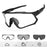 BUCKLOS Polarized Cycling Glasses UV400 Road Mountain Bike Goggles TR-90 Frame Windproof Outdoor Sports Eyewear Cycling Parts