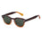 Vintage Fashion Shell Round Sunglasses Women Men 2024 Brand Design Retro Rivet Yellow Blue Lens Square Sun Glasses Female UV400