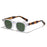 HBK New Square Vintage Sunglasses Men Square Fashion Punk Sun Glasses for Women Outdoor Travel Driving Beach Eyewear UV400