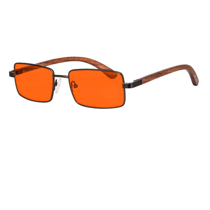 SHINU Brand Good Sleep Blue Light Blocking Glasses Men Red and Orange Lenses Anti Blue Light Eliminate Eye Strain Glasses