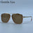 Steampunk Square Double Bridge Sunglasses Men Big 2026 Luxury Brand Designer Retro Punk Driving Sun Glasses Metal Frame Eyewear