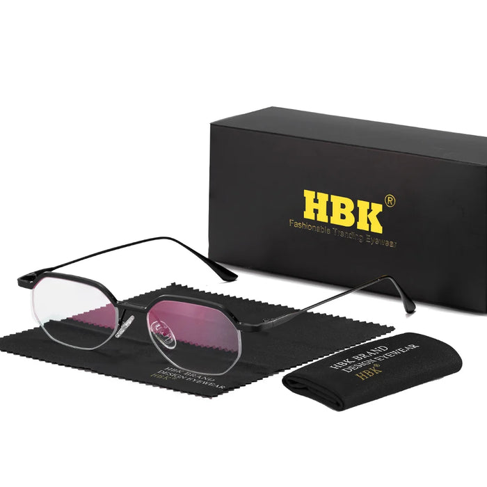 HBK New Retro Small Frame Sunglasses Men Polygonal Lenses Sun Glasses Women Activities Travel Party Eyewear Women Summer Style