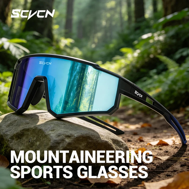 SCVCN Motocross Goggles Glasses Motorcycle Sunglasses Men MTB Mask Windproof Protection Skiing Cycling Pickleball Off-Road Sport