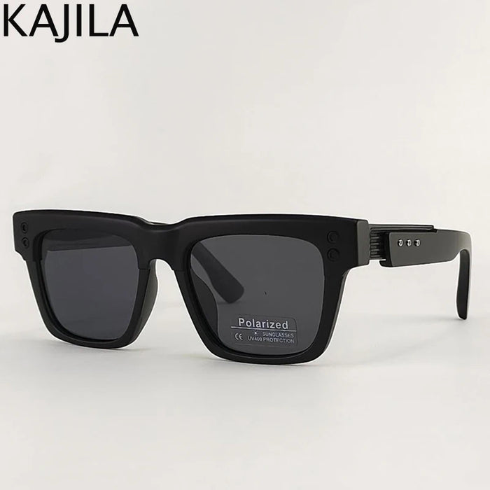 Classic Polarized Square Punk Sunglasses Men 2026 Luxury Brand Driving Change Color Sun Glasses For Male Steampunk Eyewear Shade