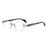 Gafas de lectura unisex cuadradas sin montura metálicas, estilo ejecutivo para una visión clara, diseño cómodo y ligero