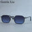 Steampunk Classic Rectangle Sunglasses Men 2026 Luxury Brand Punk Polygon Metal Frame Sun Glasses For Male Driving Eyewear Shade