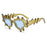 Cat Eye Sunglasses Women Men Y2K Sports Star Sun Glasses 2024 Luxury Brand Retro Punk 2000's Eyewear Shades UV400