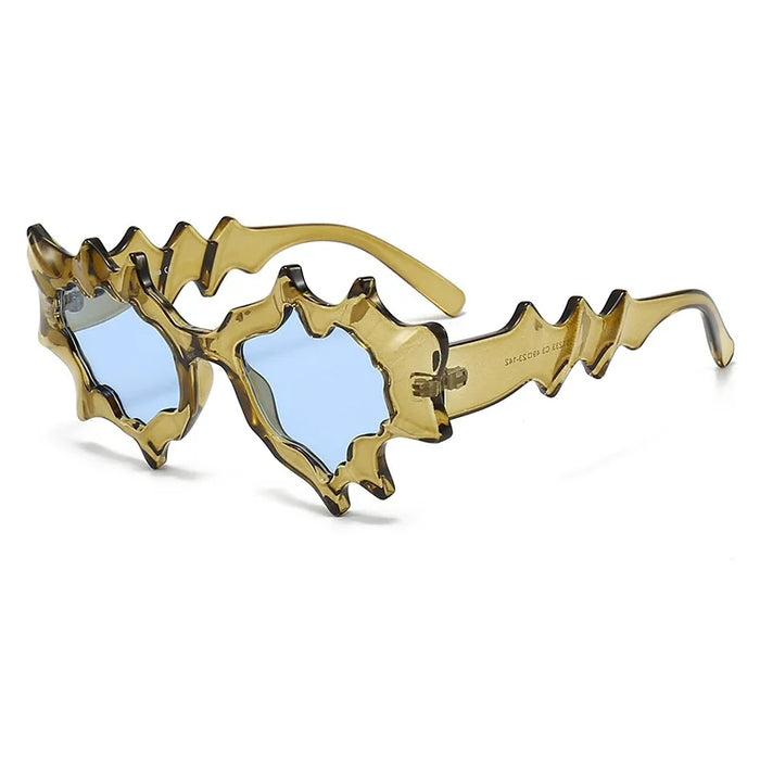 Cat Eye Sunglasses Women Men Y2K Sports Star Sun Glasses 2024 Luxury Brand Retro Punk 2000's Eyewear Shades UV400