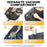 Sac à dos de voyage cabine avion Ryanair, sac à dos de compression sous vide, sac à dos pour hommes et femmes, sacoche pour ordinateur portable, sac à main